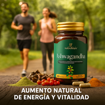 🌿ASHAWANDHA 60 CAP / ESTRES,ANSIEDAD.. ✅