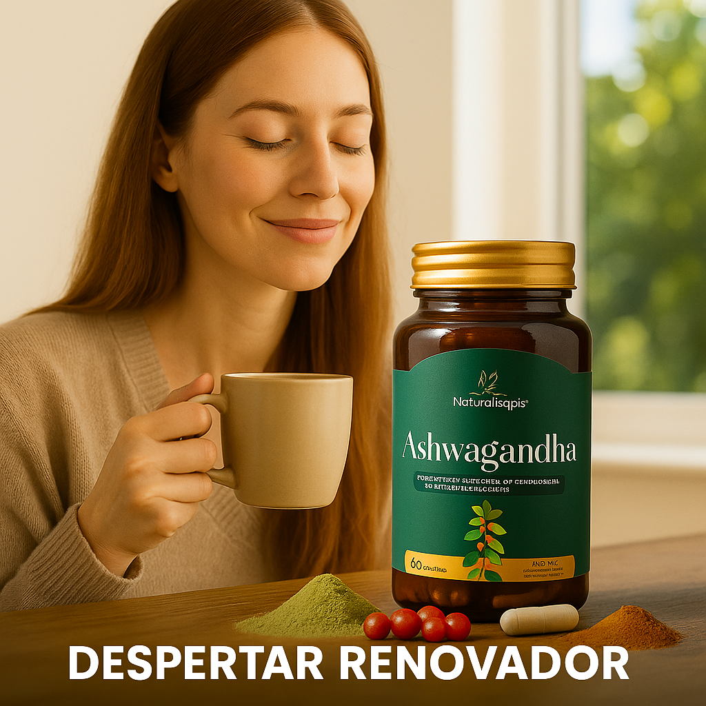 🌿ASHAWANDHA 60 CAP / ESTRES,ANSIEDAD.. ✅