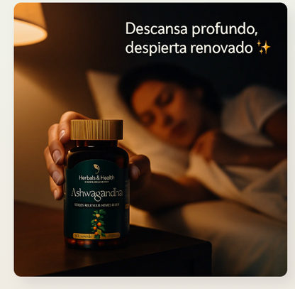 🌿ASHAWANDHA 60 CAP / ESTRES,ANSIEDAD.. ✅