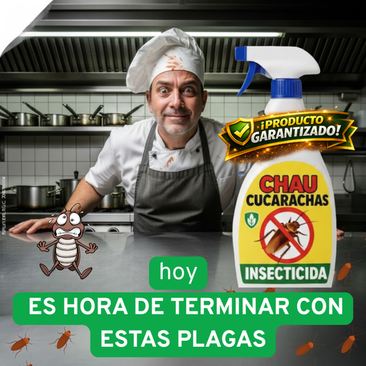 🪳chau cucarachas rinde 5 litros 🪳