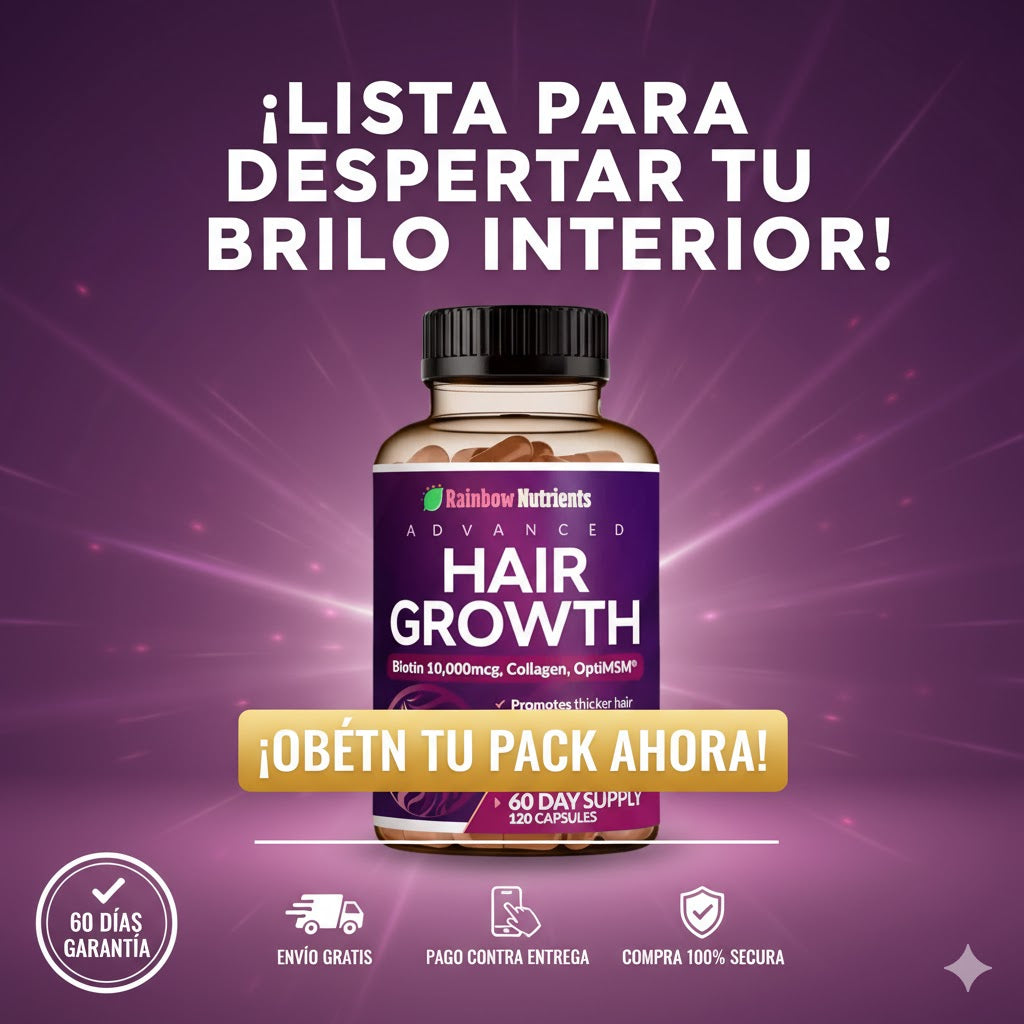 🌿HAIR GROWTH ADVANCED (120 CAP)❤️‍🔥