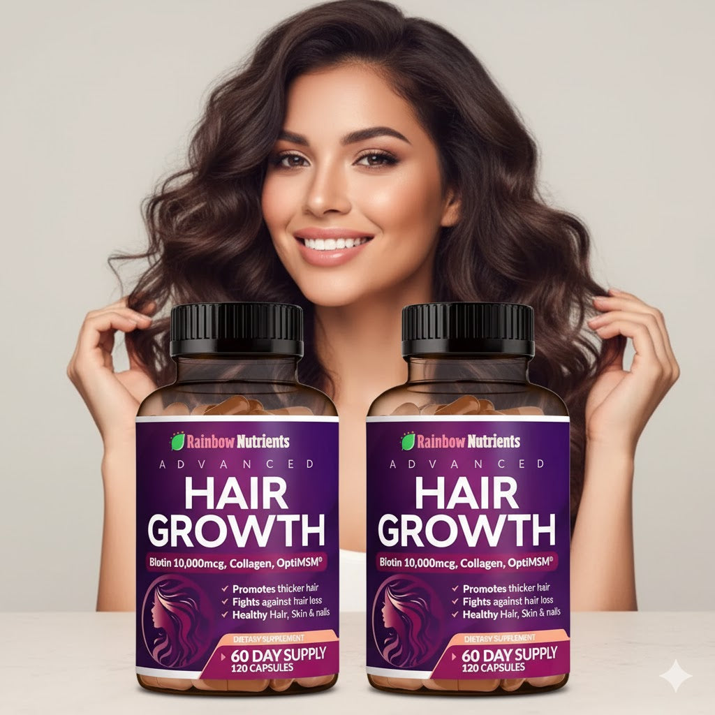 🌿HAIR GROWTH ADVANCED (120 CAP)❤️‍🔥